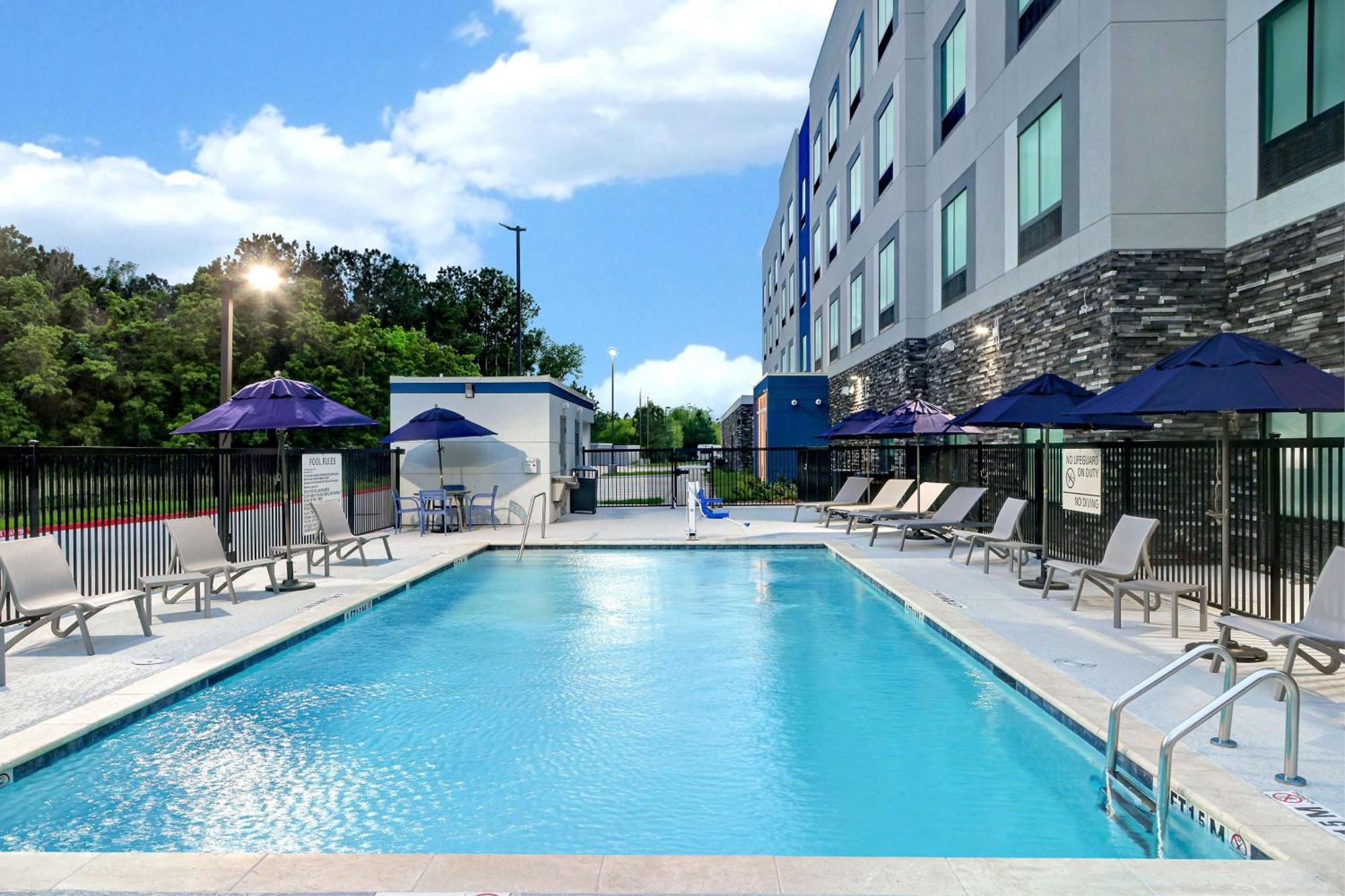 Hampton Inn & Suites Houston East Beltway 8, Tx Cloverleaf Exterior foto